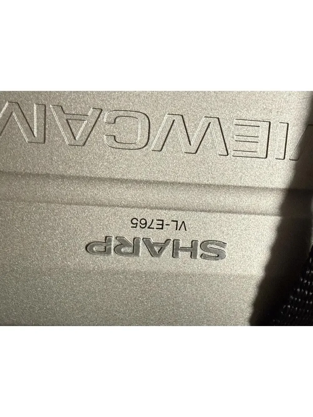 Sharp Model VL-E765U Silver Black View Camcorder No Charger ( Untested )
